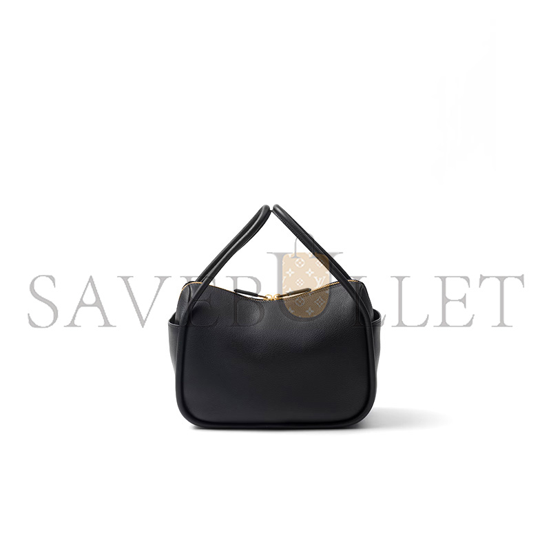 Pra*a darling leather handbag 1ba451 (25*18*10.5cm)